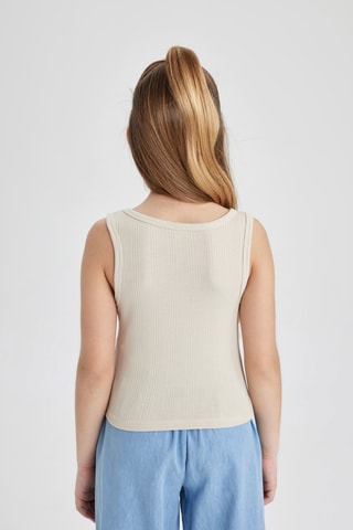 Camisola de alças - Bege