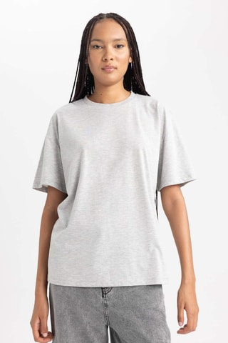 T-shirt - Cinzento-claro