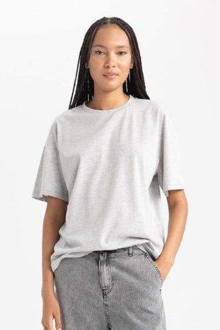 T-shirt - Cinzento-claro