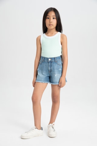 Camisola de alças - Turquesa