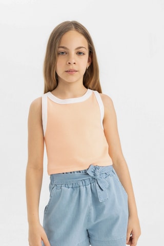 Camisola de alças - Laranja