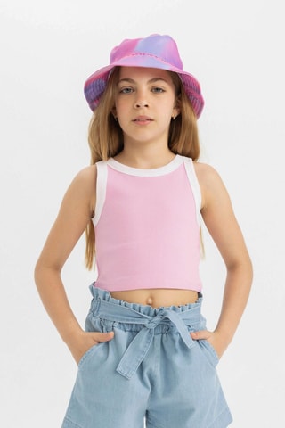 Camisola de alças - Rosa