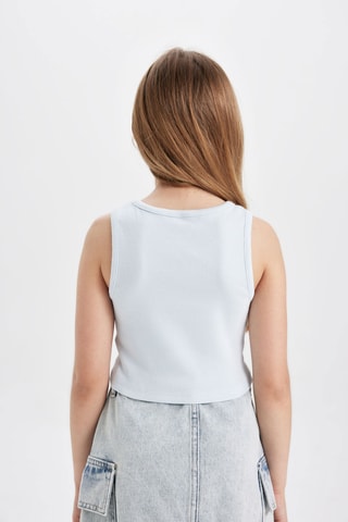 Camisola de alças - Azul-claro