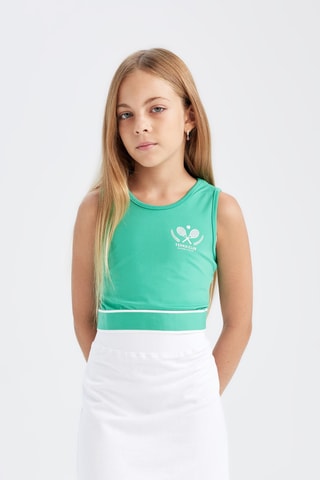 Camisola de alças - Verde