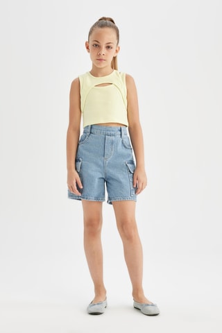 Camisola de alças - Amarelo