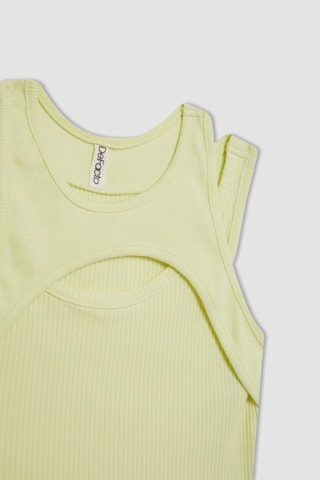 Camisola de alças - Amarelo