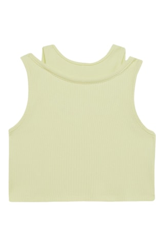 Camisola de alças - Amarelo