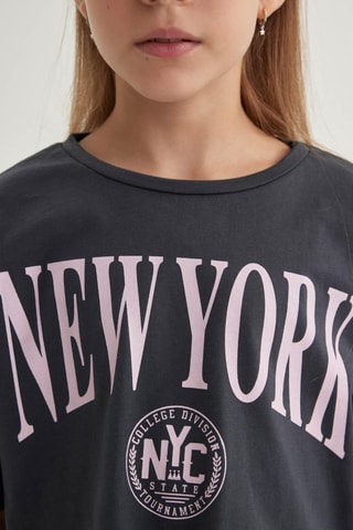 2 t-shirts - Antracite e rosa