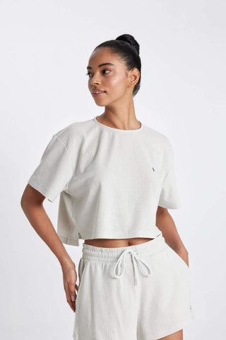 Crop top - Esbranquiçado