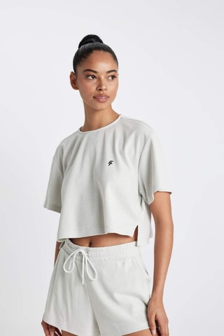 Crop top - Esbranquiçado