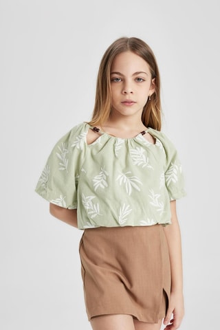 Blusa - Verde-claro