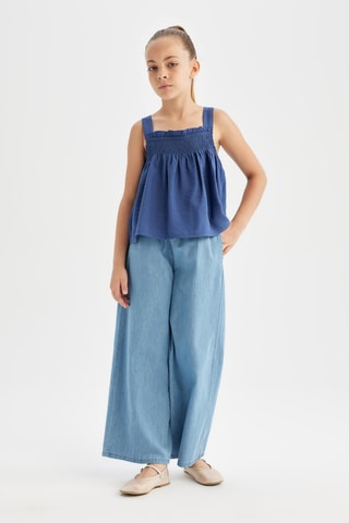 Camisola de alças - Azul