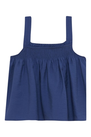 Camisola de alças - Azul