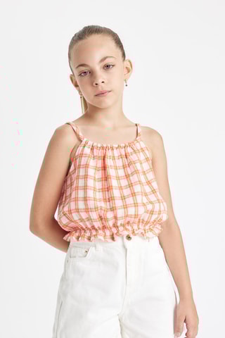 Camisola de alças - Laranja