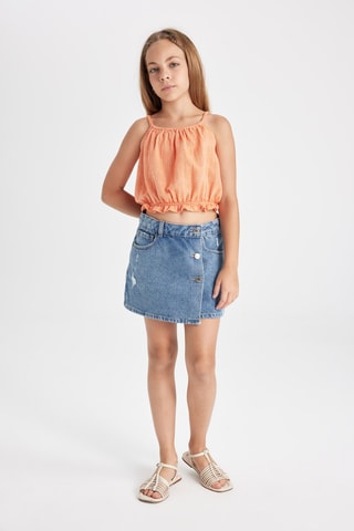 Camisola de alças - Laranja