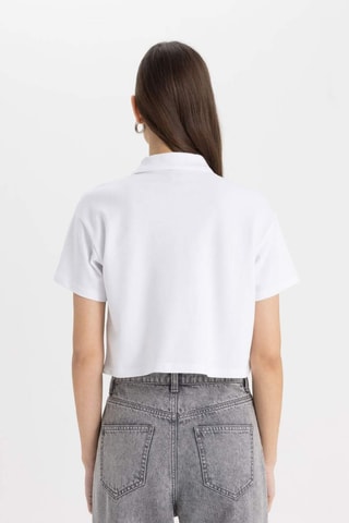 Polo relaxed - Branco