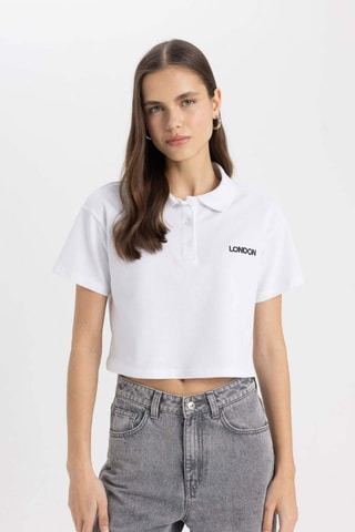 Polo relaxed - Branco