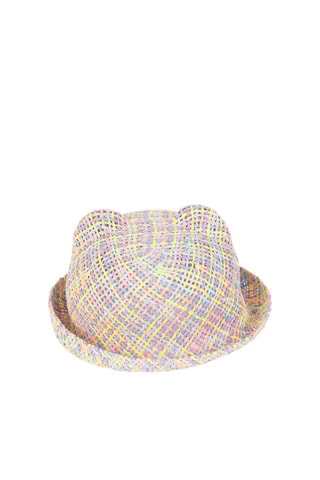Chapéu à pescador com orelhas - Azul e rosa