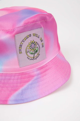 Chapéu à pescador tie and dye - Rosa