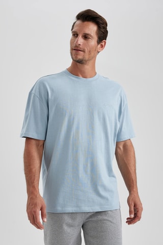 T-shirt - Azul-claro