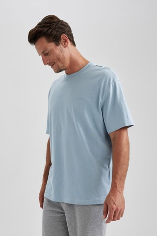 T-shirt - Azul-claro