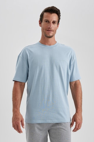 T-shirt - Azul-claro