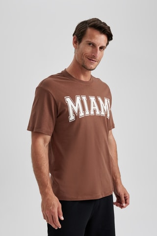T-shirt - Bruin