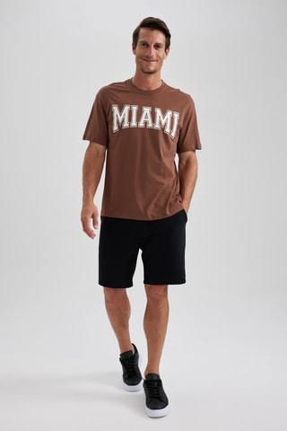T-shirt - Bruin