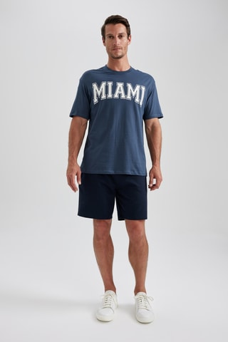 T-shirt - Marineblauw