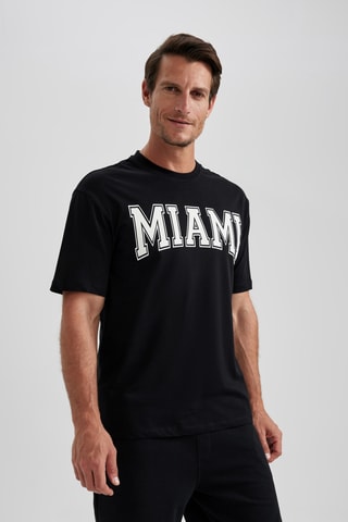 T-shirt - Zwart