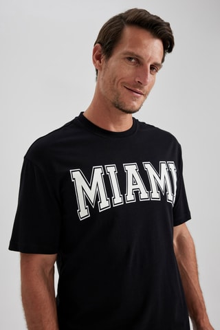 T-shirt - Zwart