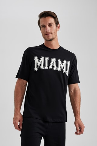 T-shirt - Zwart