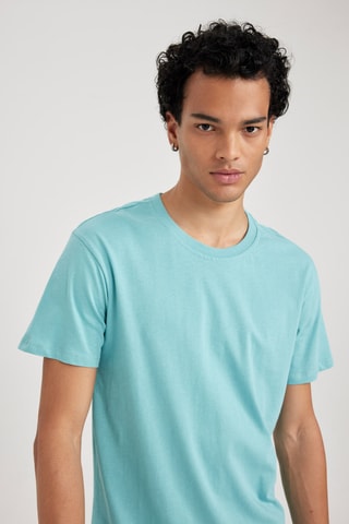 T-shirt - Azul-claro