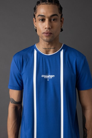 T-shirt regular - Azul