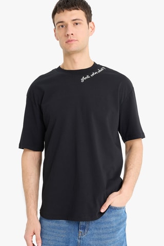 Oversized T-shirt - Zwart