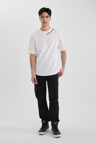 T-shirt Regular Fit - Wit
