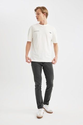 T-shirt Regular Fit - Ecru