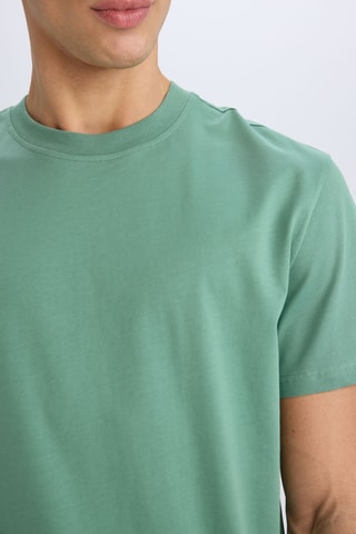 T-shirt Regular Fit - Saliegroen