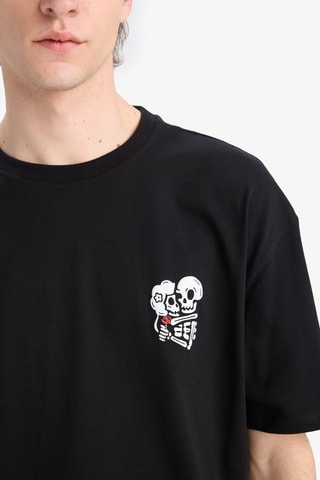 Oversized T-shirt - Zwart