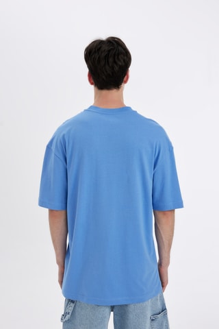 Relaxed T-shirt - Blauw