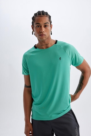 T-shirt Regular Fit - Groen