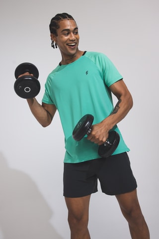 T-shirt Regular Fit - Groen