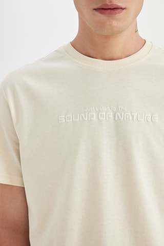 T-shirt Regular Fit - Beige