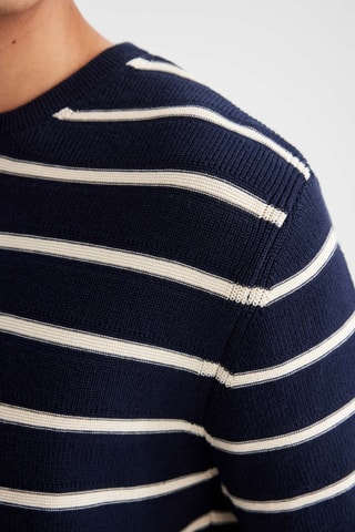 T-shirt regular - Azul-marinho