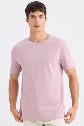 T-shirt Regular Fit - Roze