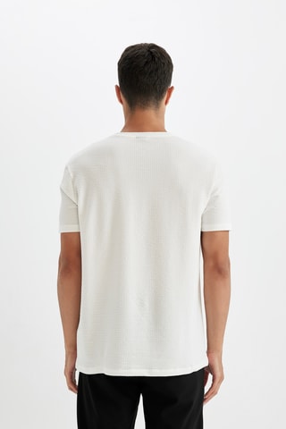 T-shirt Regular Fit - Wit