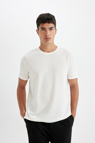 T-shirt Regular Fit - Wit
