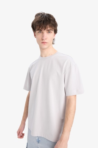 Oversized T-shirt - Lichtgrijs