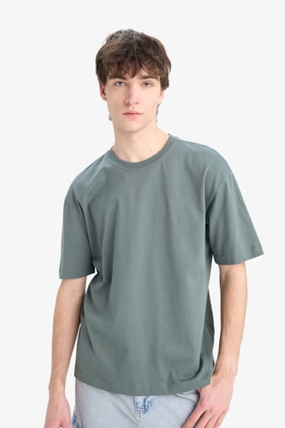Oversized T-shirt - Groen