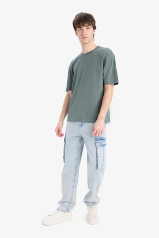 Oversized T-shirt - Groen